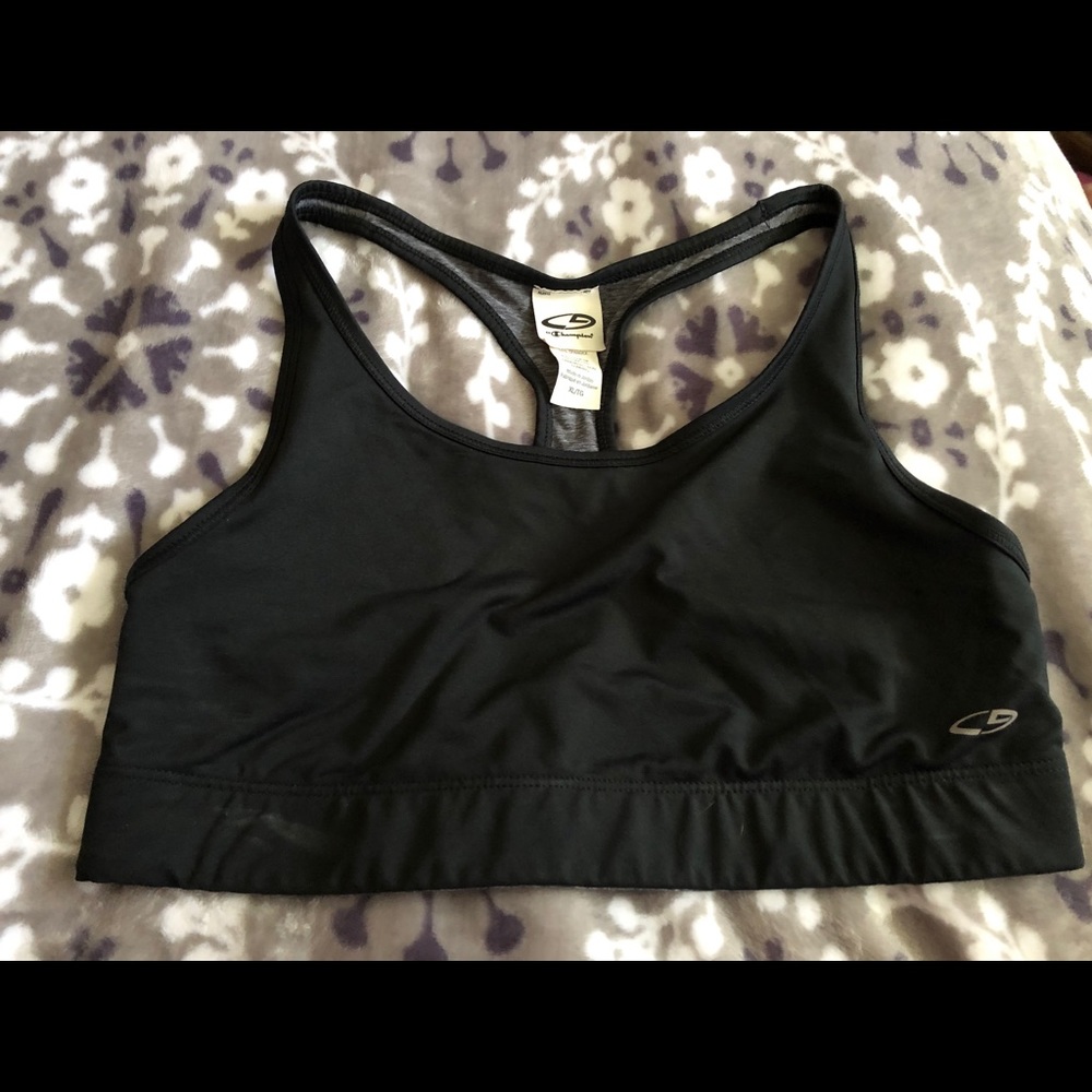 Black Champion Sports Bra